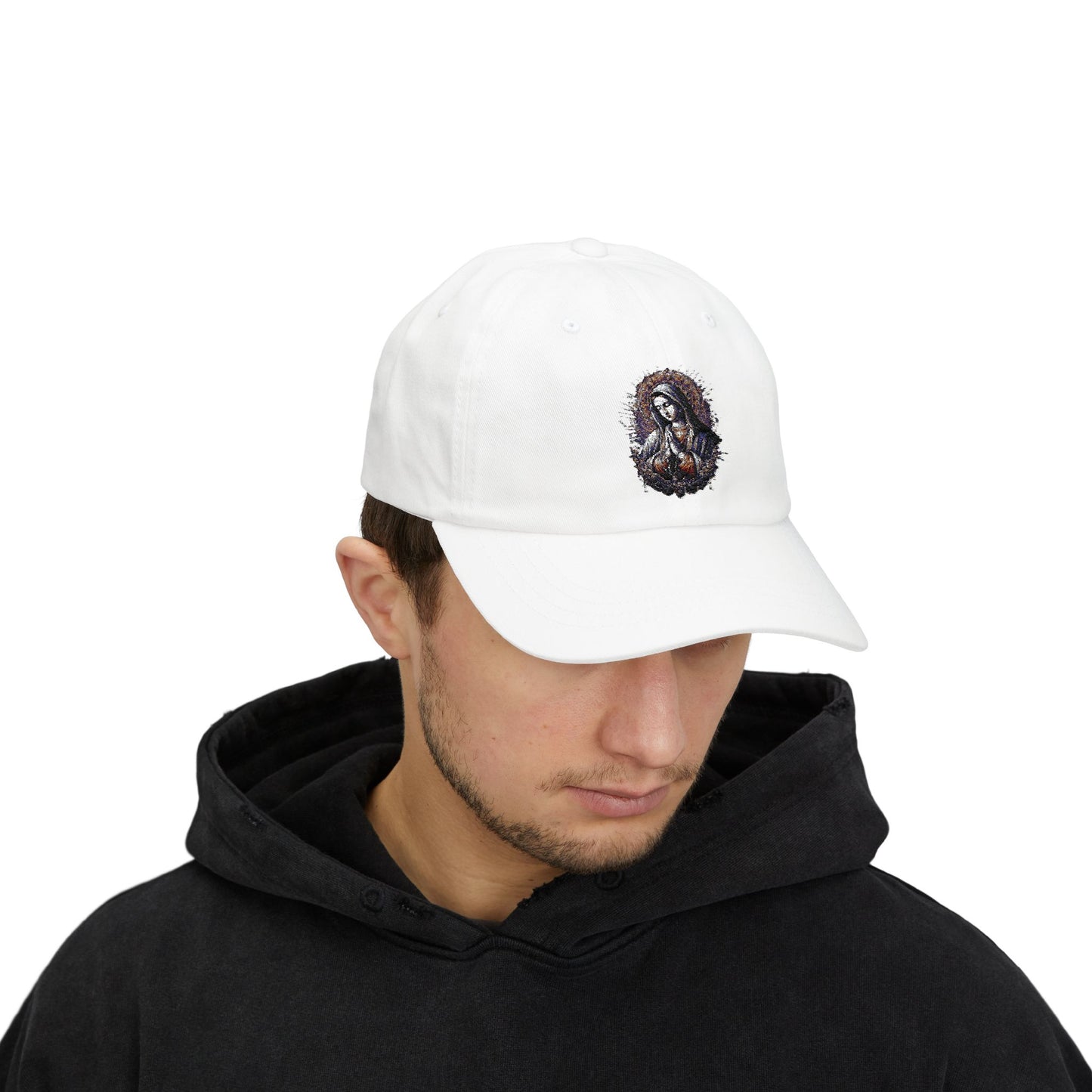 Baseball Cap Praying Mother Mary